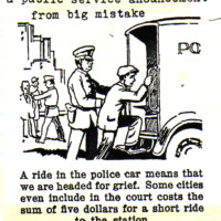 Public Service Postcard. 1989