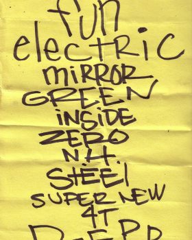 Set List - Club 242, Burlington, VT.