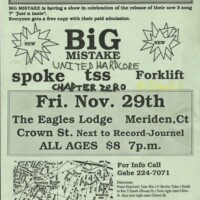 The Eagles Lodge - Meriden, CT. 1991 Photo by Chris White