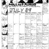 The Populous Pudding - Willimantic, CT. July 1989 Photo by The Populous Pudding
