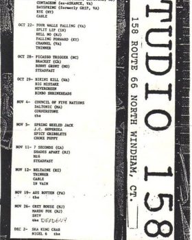 Studio 158 - Willimantic, CT. 1994 photo by Charles Kritch
