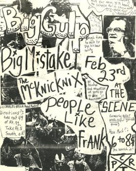 The Scene - Wallingford, CT. 1990 Photo by Chris White